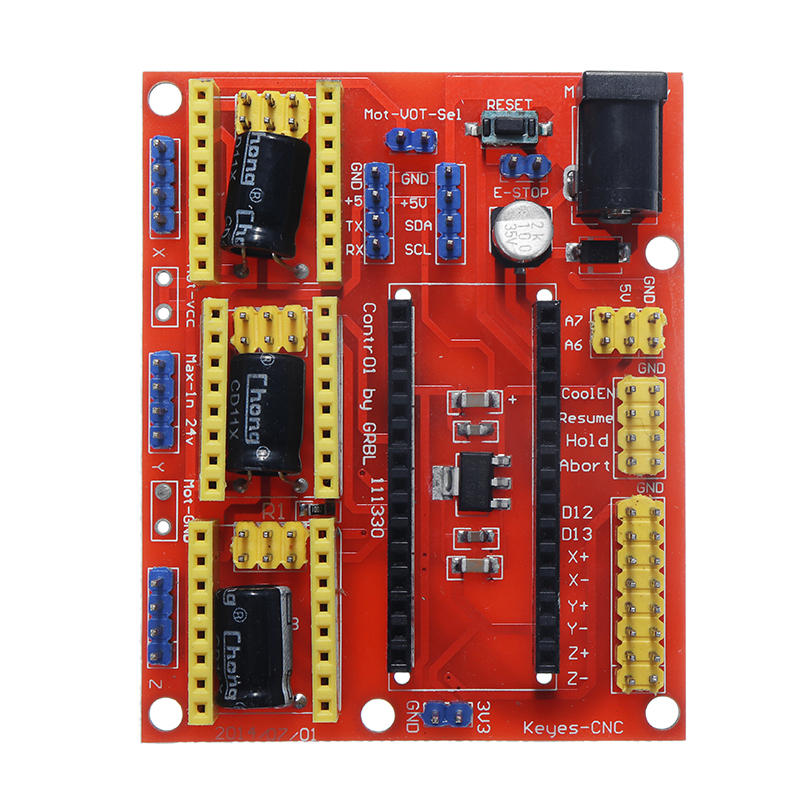 Схема подключения cnc shield v4