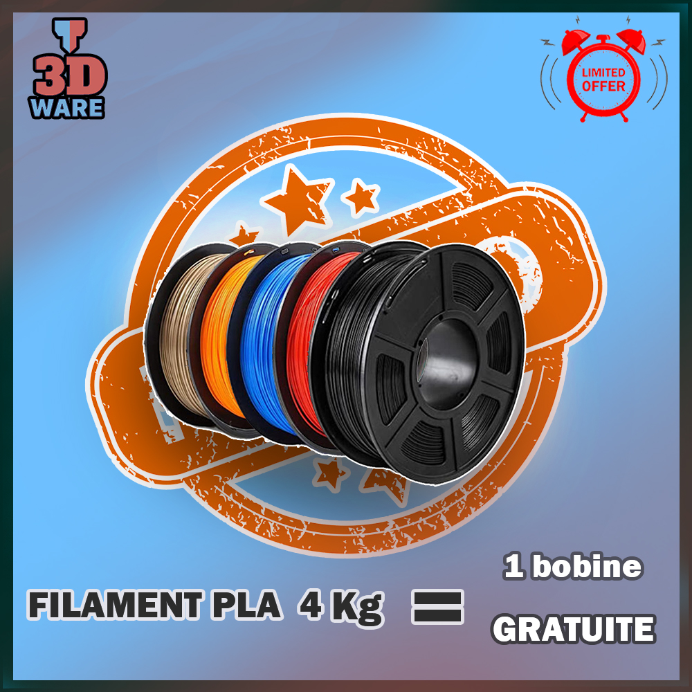 Filament 3D FILA+ Flexible TPU Blanc 1.75mm 1kg – 3dware, Impression 3D au  Maroc