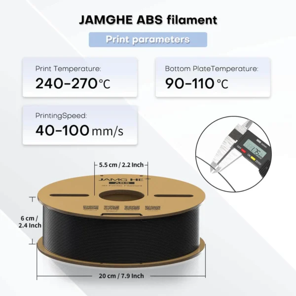 3D Printer 1.75 mm ABS Filament