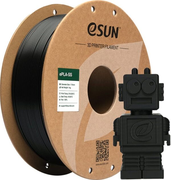 ePLA-SS Black, 1,75 mm / 1000 g Filaments PLA Super Speed